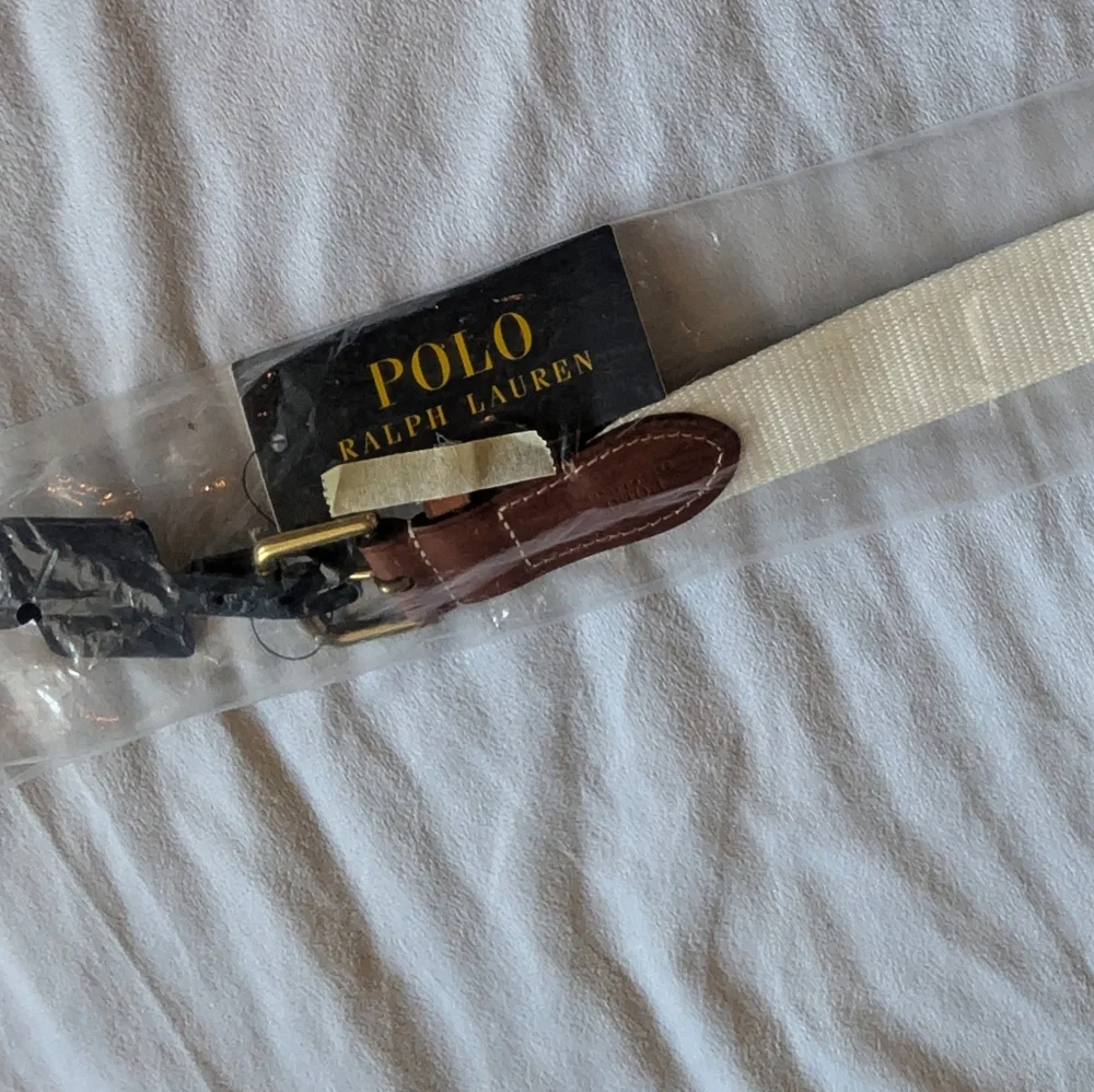 Kids Polo Ralph Lauren Canvas And Ribbon Belt Size 26